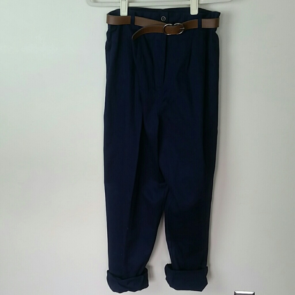 🍄Reed Hunter trouser high waist pants navy medium